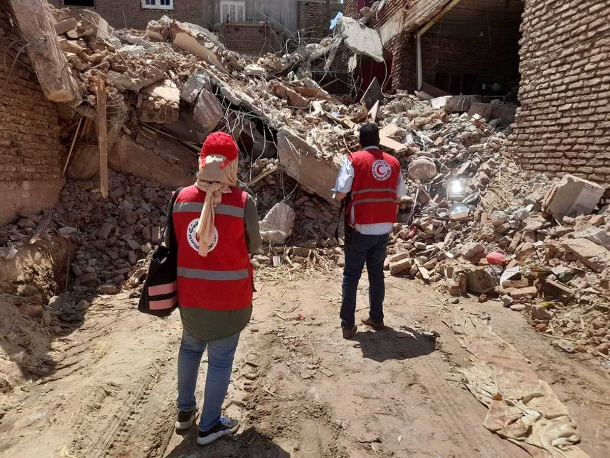 मिस्र में इमारत गिरने से चार लोगों की मौत, 11 घायल